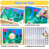 2 Pack 120ml Jigsaw Puzzle Glue with New Sponge Head, Suitable for 1000/3000/5000 Pieces of Paper and Wood Puzzle, Clear Water-Soluble Quick Dry Jigsaw Puzzle Glue, 240ml in Total Modacraft