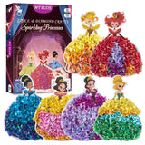 MyPixie Poke Art Kits for Girls, Arts and Crafts for Kids 4-8, DIY Creative Activity Toys, Birthday Gifts for Girls 4 5 6 7 8 9 10 (Princess) MyPixie