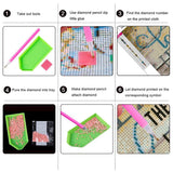 UPINS DIY 5D Love Diamond Art Painting Kit for Adults, Love Theme Round Full Drill Craft Diamond Dots Painting Canvas Supply for Home Wall Decor, 12X16 inches UPINS