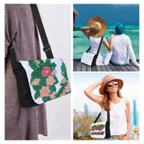 4PCS Sublimation Blanks Crossbody Bag,Sublimation Bags Messenger Bag Removable Transfer Design Sublimation Bags With Adjustable Shoulder Strap Crossbody and Shoulder DIY Gifts For Family and Friends KKSUBCA