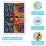 African Mask Tribal Ethnic Diamond Painting Kits DIY Round Full Drill Art Kit 5D Diamond Painting for Home Wall Decor 8"x12" Generic