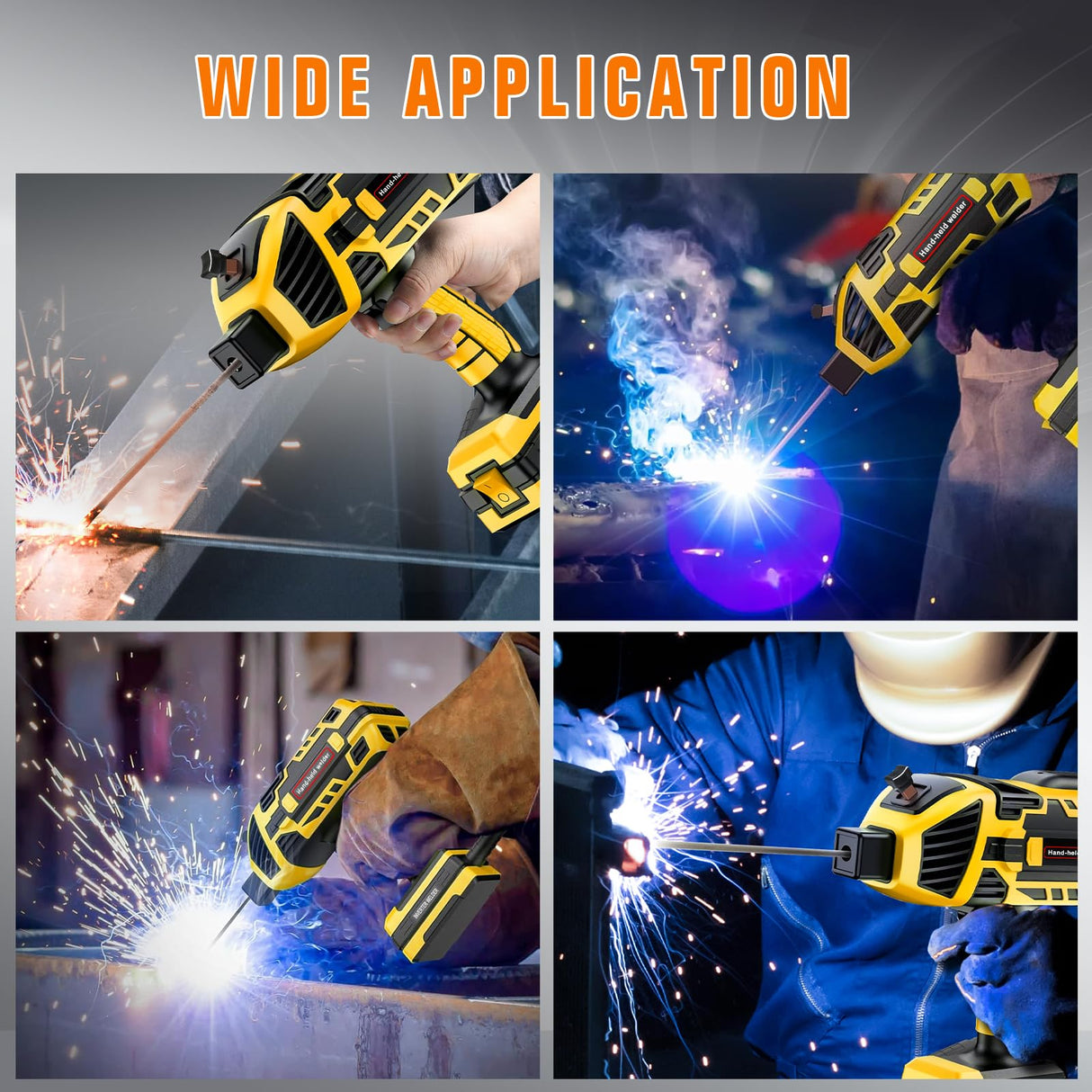 YesRight Handheld Welding Machine 110V 120A Portable Electric Welding Machine, IGBT Inverter Stick Welder with 6 Variable Current Adjustment for 3/32"-1/8" Welding Rod Tool YesRight