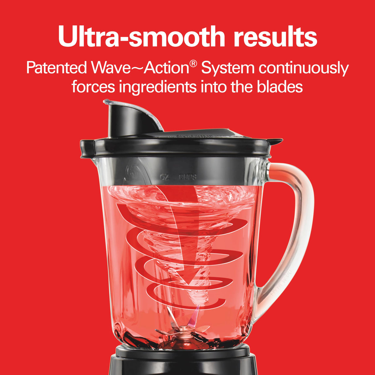 Hamilton Beach Power Elite Blender for Shakes and Smoothies with 3-Cup Vegetable Chopper Mini Food Processor, 40oz Glass Jar, 12 Functions for Puree, Ice Crush, Black and Stainless Steel (58149) Hamilton Beach