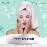 SpaLife Christmas Stocking Stuffer Facial Masks 12-Pack - Hydrating, Smoothing, and Refreshing Skin-Clearing Face Sheet Masks - Skincare Set for Moisturizing and Soothing Beauty SpaLife