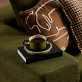 ovios 104" Cloud Sectional Couch with L-Shape Chaise,Modern Modular Sofa with Deep Seat, Upholstered Couches for Living Room Bedroom,No Assembly Required, Green (Cloud Velvet) ovios