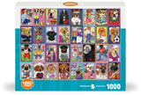 Wonder Forge Dandy Dogs 1000 Piece Jigsaw Puzzle for Adults | Unique, Perfectly-Fitting Pieces | Fun, Vibrant Imagery | Amazon Exclusive Wonder Forge