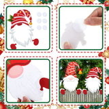 4 Pcs Christmas Fence Peeker Decoration Garden Yard Decorations Xmas Outdoor Garden Fence Sign Ornament Christmas Peeker Art for Holiday Patio Home Decor(Novel Style) Amyhill