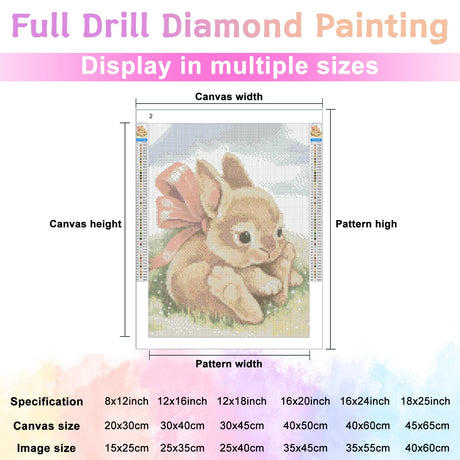 Snuqevc 5D Diamond Painting Kits Painted Art Unicorn | DIY Canvas Gemstone Painting Kit Digital Oil Painting Crafts | for Home Decor Room Decor | Gifts for Friends (8x12inch) Snuqevc