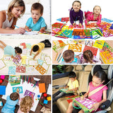 Stencil Drawing Kit for Kids, 25 Pcs Plastic Drawing Stencils with 400+ Shapes, Great Birthday Gift for Boy Girl Acoavo