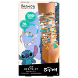 Fashion Angels Disney Stitch DIY Bracelet Making Kit, Includes 1,000+ Shell Beads, Tassels, & More, Lilo & Stitch Collectable Jewelry for Kids, Teen Girls & Boys Fashion Angels