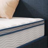 ZINUS 8 Inch Spring Sensation Hybrid Mattress [New Version], Full, Fiberglass Free, Medium Firmness, Durable Support, Certified Safe Foams & Fabric, Mattress in A Box ZINUS