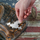 Msyxl Vintage Baseball Puzzle 1000 Pieces - Wooden Jigsaw Puzzles for Family Games - Suitable for Teenagers and Adults Msyxl