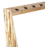 Rush Creek Creations unisex adult Rustic Pine Standing Indoor 6 Rifle Shotgun Storage Rack, Rustic Pine, 34 L x 9.5 W 42 H US Rush Creek Creations