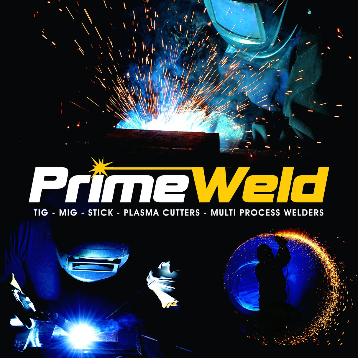 PrimeWeld Welder Extension Cord, SOOW Rated, 50 amp, 250v NEMA 6-50 Heavy Duty Welding Cable, 6 Gauge, (25ft) PRIMEWELD