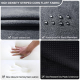 Futon Sofa Bed,Sleeper Chair - Convertible Sectional Sleeper Sofa with Pillow, Floor Bed Mattress for Guest Bed,Removable Zippered Back Support, Perfect for Living Room and Bedroom (SlateGray) Snug Sofee