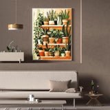 Plant Diamond Painting Kits for Adults - Potted Diamond Art Kits for Adults, Round 5D Gem Art Kit for Adult DIY Crafts Kit Gift Home Wall Decor Gifts (16x12 inch) xackcme