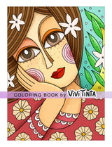 Relaxing: Coloring Book for Adults with Creative Stress Relief Designs, Featuring Animals, Flowers, Plants, Landscapes, and More Vivi Tinta