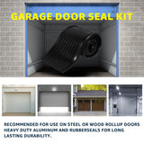 for Wayne Dalton Garage Door Bottom Weather Seal 154448 Replacement for Weather Stripping Fit 18 FT Wide Doors（18Ft） Sousery