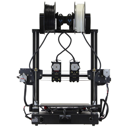 LNL TL-D3 V2 Dual BMG Extruder 3D Printer, TMC2209 32-bit Silent Mainboard, Wi-Fi Connect Remote Control, 300 Degree High Temperature, Removable Magnetic Platform,11.8''x11.8''x13.8'' - WoodArtSupply