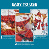 LANBEIDE Updated Diamond Painting Sealer 200ML with Silicone Brush, 5D Diamond Painting Glue Sealer Permanent Hold & Shine Effect Conserver for Jigsaw Puzzles (7 OZ) LANBEIDE