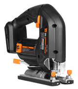 WEN Cordless Jigsaw, Variable Speed with 20V Max 2.0 Ah Lithium Ion Battery and Charger (20661) WEN