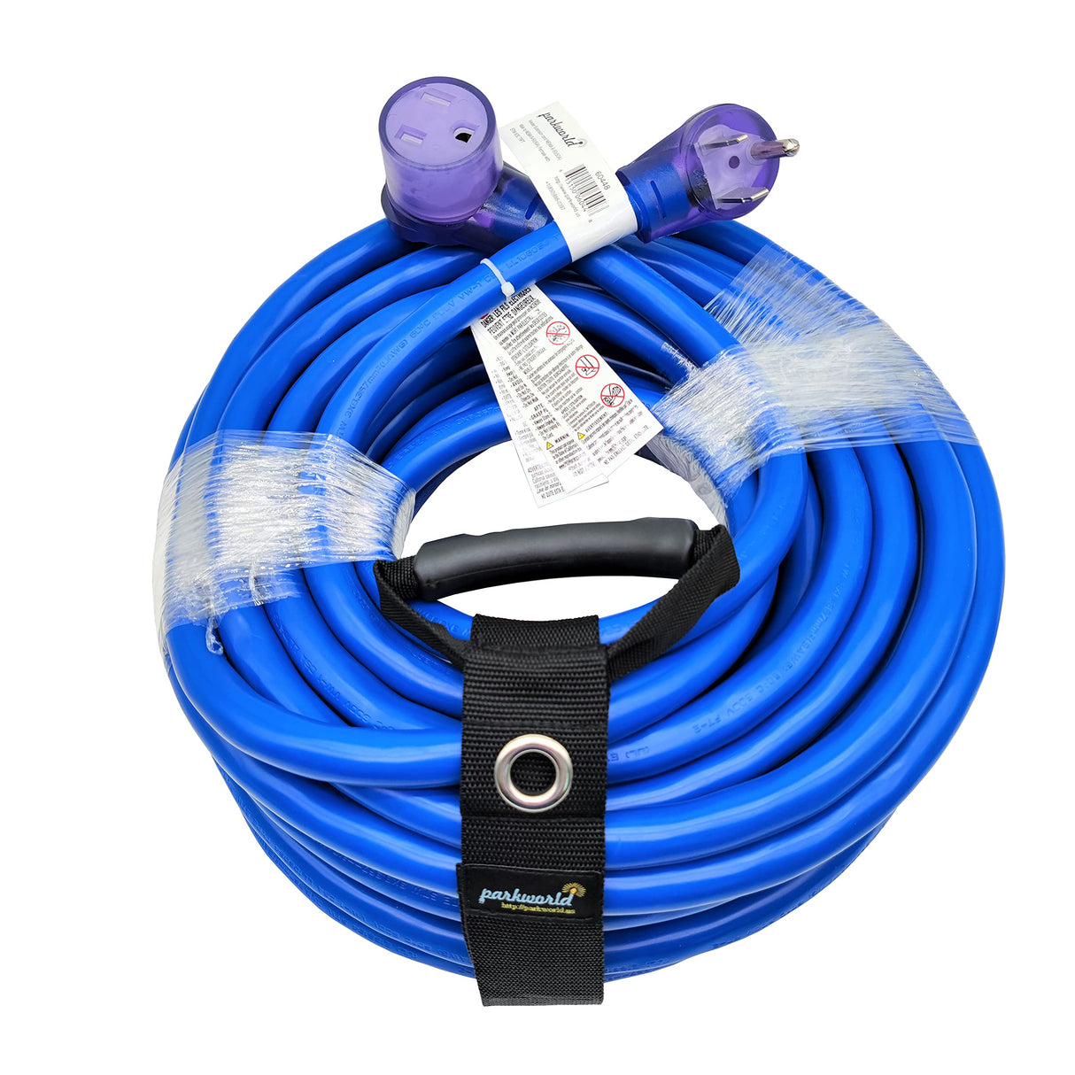 Parkworld Welder Extension Cord NEMA 6-50 Extension Cord, 6-50P to 6-50R STW 8AWG/3C for 40 Amp 250 Volt (75FT) Parkworld