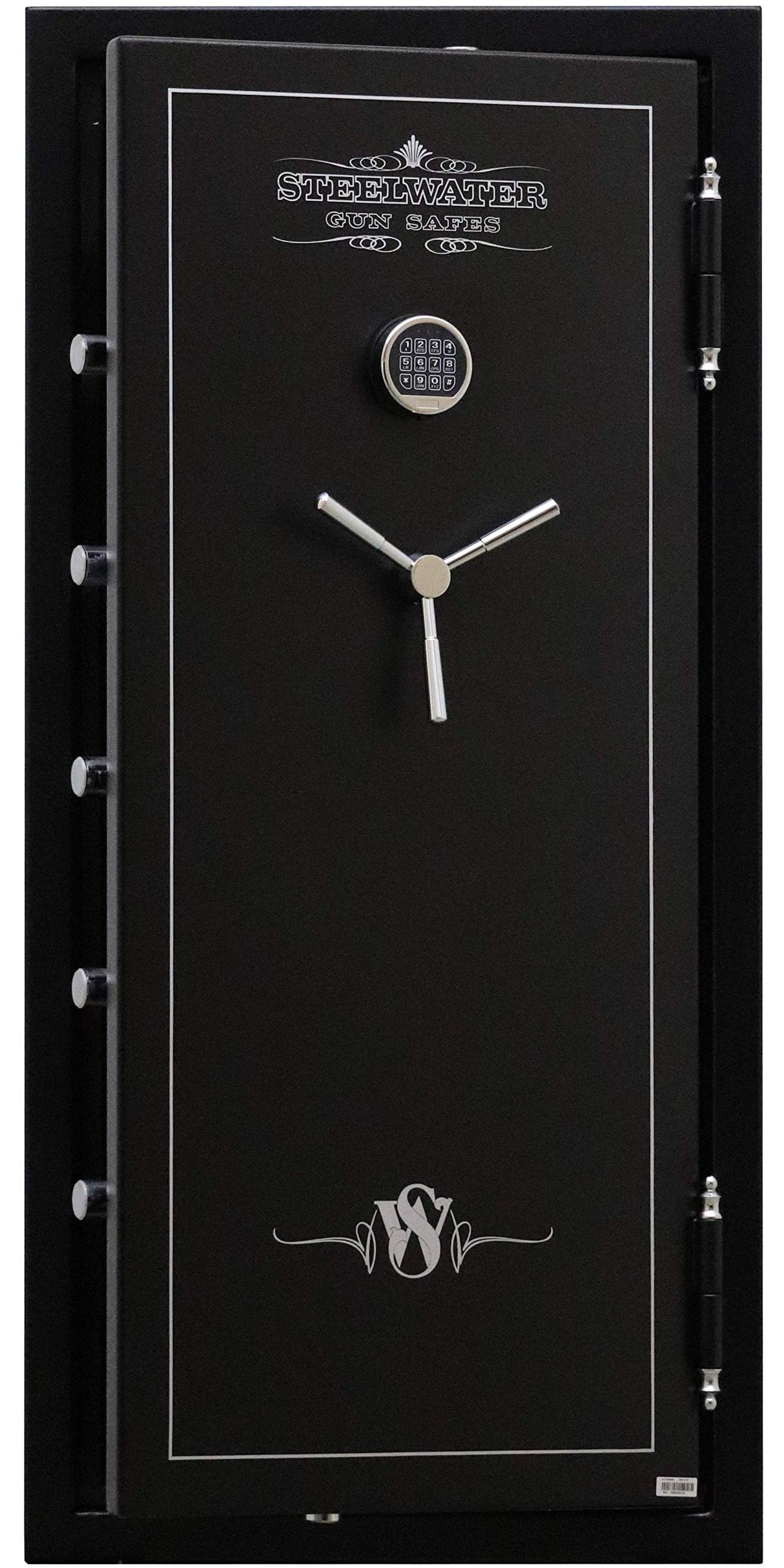 STEELWATER GUN SAFES New and Improved Steelwater Heavy Duty 20 Long Gun Fire Protection for 60 Minutes AMSW592818-blk Steelwater Gun Safes