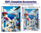 WUDWL Diamond Painting Kits for Adults - Landscaping DIY 5D Diamond Art Kits Full Drill Diamond Dots Paintings with Diamonds Gem Art and Crafts Home Decor 12x16inch ﻿ WUDWL