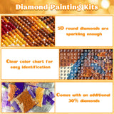 RICUVED Lion Diamond Painting Kits for Adults, Animal Diamond Art Kits for Adults DIY 5D Diamond Art Painting Full Drill Round Rhinestone Gem Art and Crafts for Home Wall Decor 12X16inch RICUVED