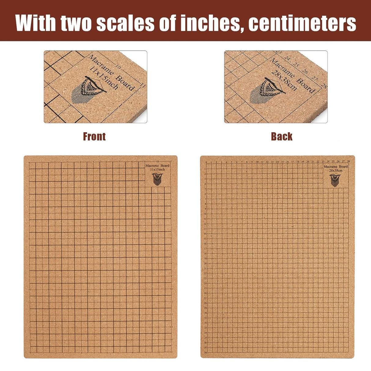 MicoSim 53 PCS Macrame Board Set with Holder and T-pins for Braiding & Cording，Macramé Project Board for Braiding Bracelet Creating Macrame and Knotting Creations MicoSim