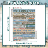 Minatee Excitation Language Inspirational Diamond Art Painting Kits for Adults 5D DIY Kits Diamond Art Painting Crafts for Adults Beginner Home Wall, 14 x 18 Inch Minatee