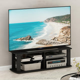 Furinno 11191BK THE Entertainment Center TV Stand, Black Furinno