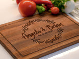 Personalized Cutting Board Wedding Registry Gift 2024, Custom Wedding & Anniversary Gift for Couples, Cool Bridal Shower Gifts, Custom Signs for Anniversary, New Home Housewarming Gifts for Women Kenzal Customized