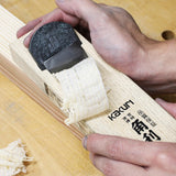 KAKURI Large Japanese Hand Plane for Woodworking 58mm, Aogami Blue Steel No.2 Blade, Professional Hand Planer Tool, Made in JAPAN KAKURI