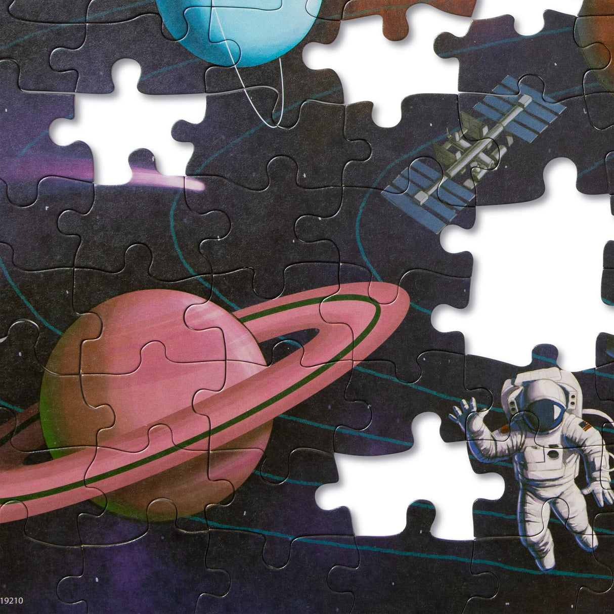 Melissa & Doug Natural Play Cardboard Jigsaw Floor Puzzle: Outer Space (100 Pieces) Melissa & Doug