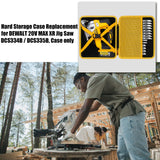 Khanka Hard Storage Case Replacement for DEWALT 20V MAX XR Jig Saw DCS334B / DCS335B, Case only khanka