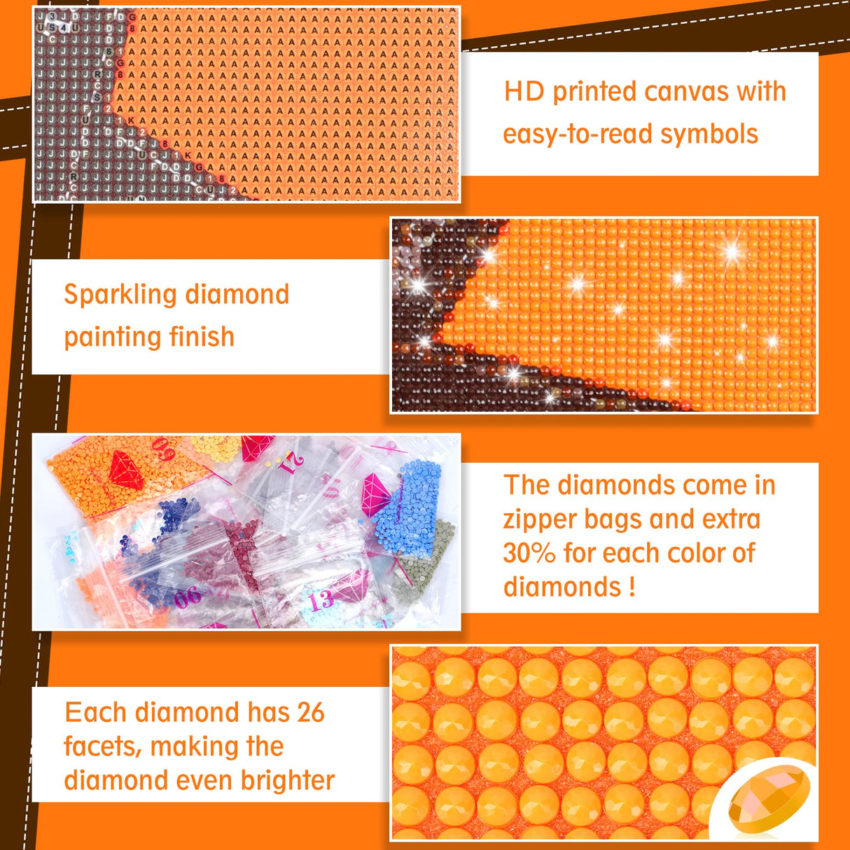 MOER SKY Diamond Art Painting Kits for Adults, Positive Affirmations Inspirational Add Up to Big Results, Motivational Quote 5D DIY Round Drill Paint with Diamond Dots, Home Wall Decor 12x16 Inch MOER SKY