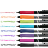Mr. Pen- Retractable Gel Pens, 8 Pack, Vibrant Barrels, Fast Dry, Colorful Ink Gel Pens Fine Point 0.7mm, Back to School Supplies Mr. Pen