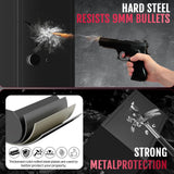 12-15 Gun Safe, Gun Safe for Rifles and Pistols, Large Fingerprint Rifle Safe, Biometric Safe and Password Lock, Gun Cabinet for Home with 4 Handgun Pockets, Free Diy Back Panel KAER