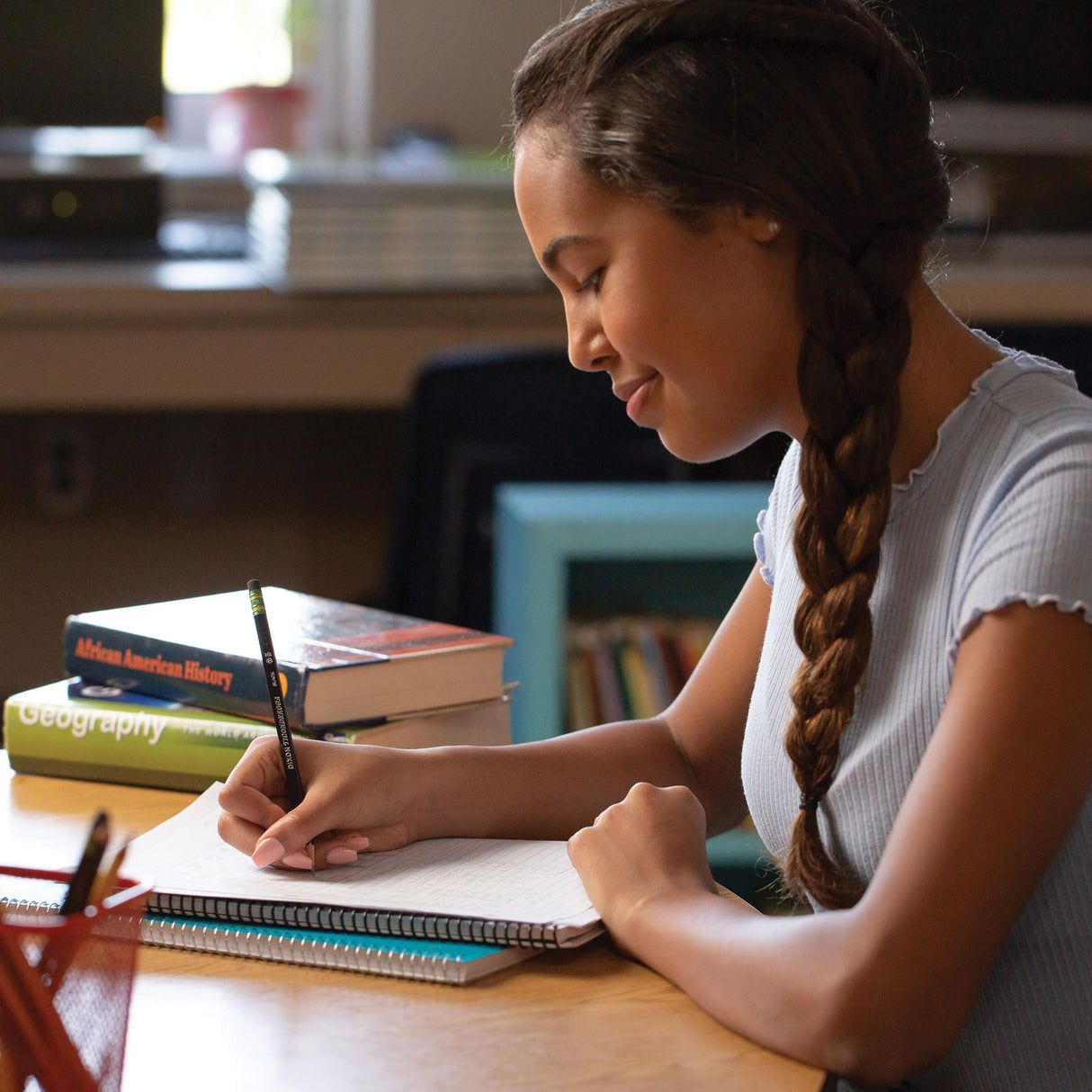 Ticonderoga Pencils, Wood-Cased Graphite, #2 HB Soft, Black (13953) (Pack of 6, 72 Count Total) Ticonderoga