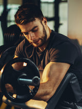 Dry Fit Tshirts Shirts for Men 5 Pack Moisture Wicking Quick Dry Mesh Performance Tees Gym Tech T Polyester Sublimation Active Athletic Crew Short Sleeve Workout Running Tops (Multipack 1, L) Tchumum