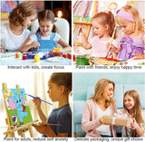 Tiwabb 6Packs Landscape Paint by Numbers Kit for Adults Beginner,Famous Buildings Easy Adult Paint by Number Kits on Canvas DIY Painting for Beginners Art by Numbers Home Wall Decor 10x12 Inch Tiwabb