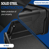 [2024 NEW] KAER Gun Safe, Biometric Gun Safes for Pistols, Quick Access Biometric Fingerprint Safe with Mute Function,LED Light,Two Handguns Capacity Pistol Safe for Home Bedside Nightstand and Car KAER