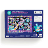 Mudpuppy Cosmic Dreams – 64 Piece Search & Find Jigsaw Puzzle Featuring Cats in A Whimsical Outer Space Wonderland and Over 40 Hidden Images to Find Mudpuppy
