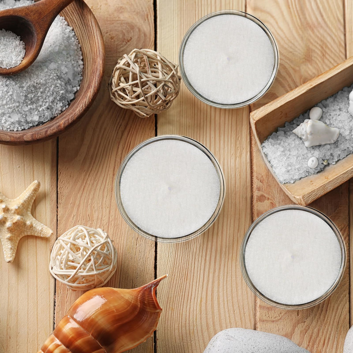 Conelist 100 Pack 2 Inch Cotton Wicks for Sand Candles Making White 100% Natural Cotton Candle Wicks, Low Smoke, No Lead and Metal for Candle Making DIY Conelist