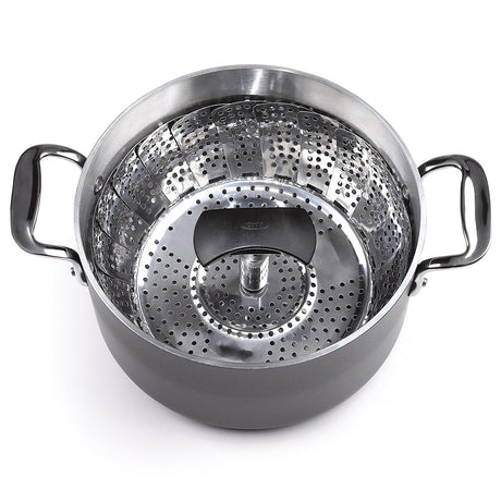 OXO Good Grips Stainless Steel Steamer With Extendable Handle OXO
