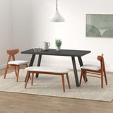 Best Choice Products Extendable Dining Table 47 to 63in Modern Large Expanding Kitchen Table up to 6 People w/Leaf Extension, 2 Locks, 132lb Capacity - Black Best Choice Products