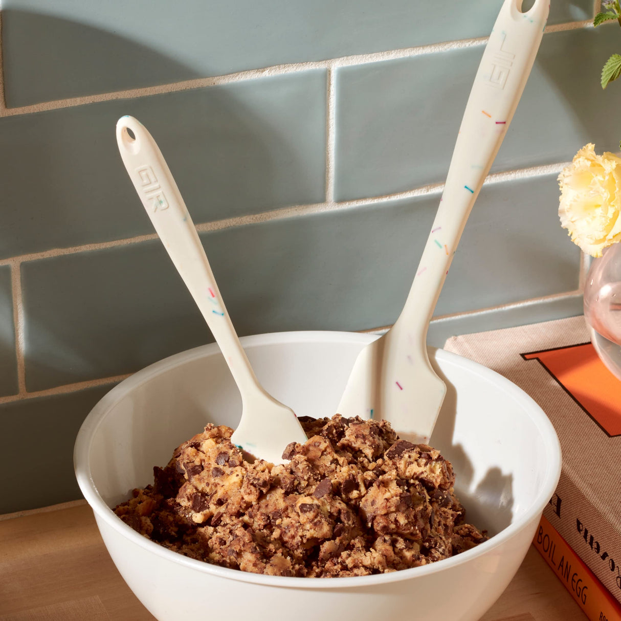 Get It Right Premium Silicone Spatula | Heat Resistant up to 550°F | Seamless, Nonstick Kitchen Spatulas for Cooking, Baking, and Mixing | Ultimate - 11 IN, Black GIR