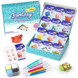 Air Dry Modeling Clay for Kids - Ocean Adventure, 12 Boxes Clay Kit with 9 Tools & Tutorials, Soft DIY Craft Kit for Art Projects, Creative Gift for Boys & Girls Ages 3+ Dufvrpe