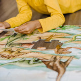 Melissa & Doug Dinosaurs Floor Puzzle - 48 Pieces (2 Feet x 3 Feet Assembled) - FSC Certified Melissa & Doug